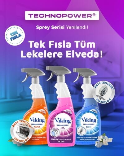 TECHNOPOWER (Çok Amaçlı ,Mutfak,Banyo) Paket 750 ml X 3 Adet - 2